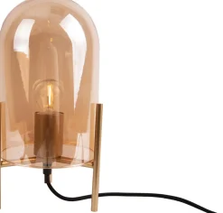 PT Living Tischleuchte Bell braun D 16 H 30 cm