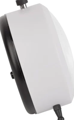 PT Living Wecker Button weiß D 9 H 10,5 cm