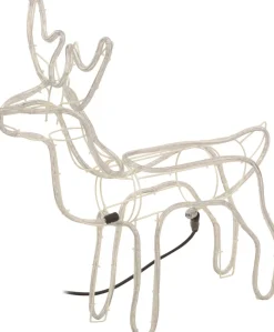 Rentier beleuchtet mit 216 LEDs warmweiß 68 x 28 x 61 cm