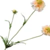 Silk-Ka Kunstblume Scabiosa orange 66 cm