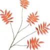 Silk-Ka Kunstzweig Rhus orange 103 cm