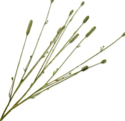 Silk-Ka Kunstzweig Wiesenknopf Pimpernel grün 84 cm