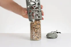 Singing Friend Futtersilo Tara grau D 13 H 25 cm