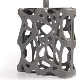 Singing Friend Vogelhaus für Fettblöcke Anna grau 12,4 x 2,8 x 13,8 cm