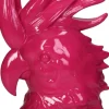 Skulptur Kakadu rosa 17 x 12 x 33,3 cm