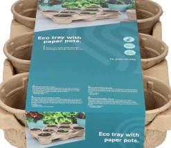 Sogo Eco Anzucht-Set inkl. 8 Anzuchttöpfchen