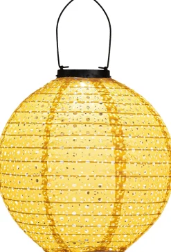 Solarleuchte Marrakesh gelb D 25,5 H 25,5 cm