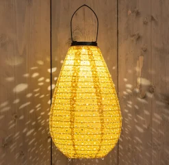 Solarleuchte Marrakesh gelb D 20 H 29 cm