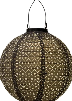 Solarleuchte Marrakesh grau D 25,5 H 25,5 cm