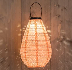 Solarleuchte Marrakesh rosa D 20 H 29 cm