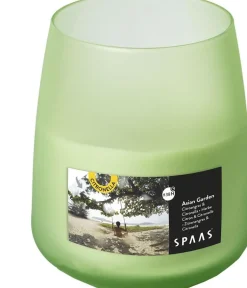 Spaas Citronella-Kerze Asian Garden grün 38 Std. D 8,2 H 9,5 cm