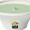 Spaas Citronella-Kerze Asian Garden grün 9 Std. D 17,5 H 7,5 cm