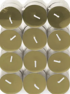 Spaas Duftkerze Essential Collection Romantic Reflections grün 4,5 Stunden D 3,9 H 1,6 cm 24 St.