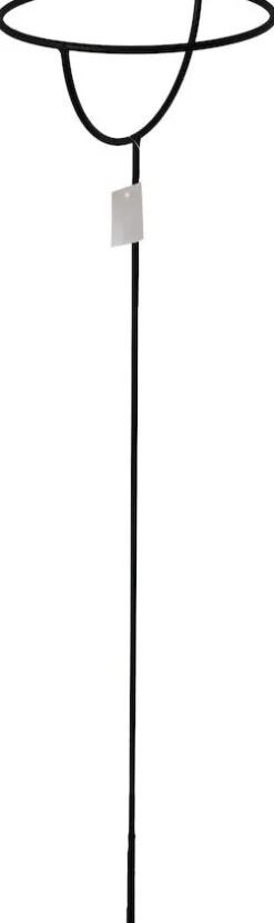 Spaas Halter für Kerze in Terracotta-Schale schwarz D 21 H 100 cm