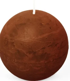 Spaas Kugelkerze Essential collection bordeaux 24 Std. D 8 H 8 cm