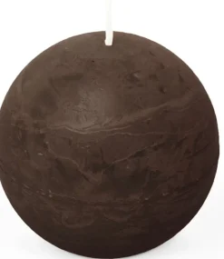 Spaas Kugelkerze Essential Collection braun 24 Stunden D 8 H 8 cm