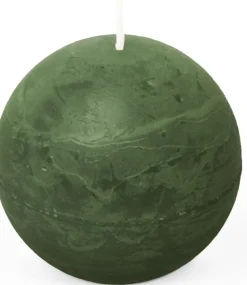 Spaas Kugelkerze Essential Collection grün 24 Stunden D 8 H 8 cm