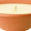 Spaas Outdoor-Kerze in Terracotta-Schale D 23 H 6,5 cm