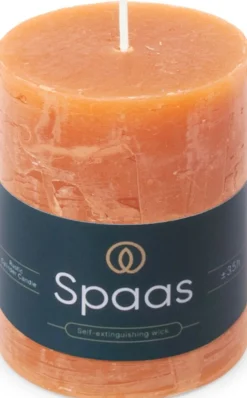 Spaas Stumpenkerze Essential collection orange 35 Std. D 7 H 9,5 cm