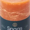 Spaas Stumpenkerze Essential collection orange 65 Std. D 8 H 11 cm