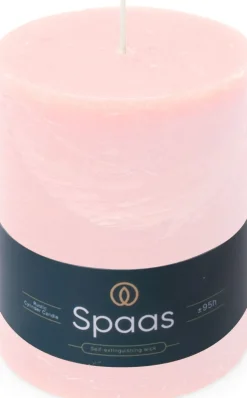 Spaas Stumpenkerze Essential collection rosa 95 Std. D 10 H 13 cm