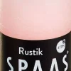 Spaas Stumpenkerze Rustic rosa D 4,8 cm H 8 cm