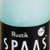 Spaas Stumpenkerze Rustic blau D 4,8 cm H 8 cm