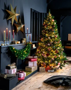 Triumph Tree Künstlicher Weihnachtsbaum Romagne H 215 cm blaugrün