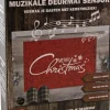 Türmatte mit Weihnachtsmusik 35 x 25 cm