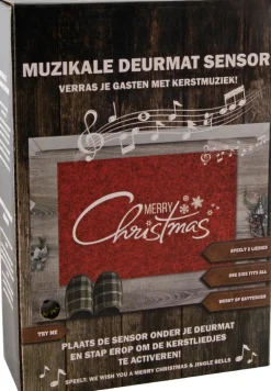 Türmatte mit Weihnachtsmusik 35 x 25 cm