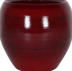 TS Blumentopf Cresta D 17 cm H 13 cm rot