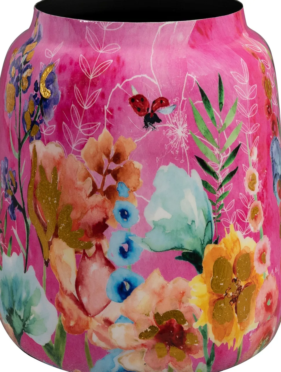 TS Blumentopf Fiesta rosa D 21 H 24 cm