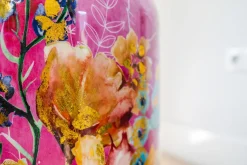 TS Blumentopf Fiesta rosa D 21 H 24 cm