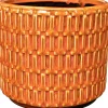 TS Blumentopf Floor orange D 18 H 16 cm
