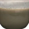 TS Blumentopf Tara grün / grau D 23 H 20 cm