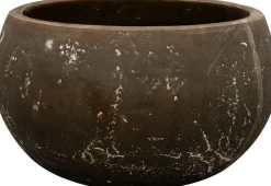 TS Pflanzschale Amber D 19 cm H 9 cm schwarz / braun