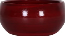 TS Pflanzschale Cresta D 25 cm H 13 cm rot