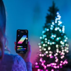 Twinkly Lichterkette mit App 100 LEDs bunt 11,5 m