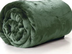 Unique Living Decke Enzo grün 130 x 180 x 1 cm