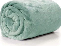 Unique Living Decke Enzo mint 130 x 180 cm