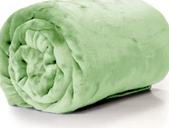 Unique Living Decke Enzo pastellgrün 180 x 130 cm