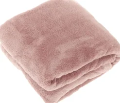 Unique Living Decke Justin rosa 150 x 200 cm