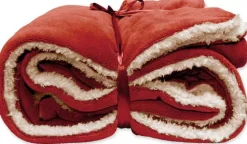 Unique Living Decke Lars hellrot 150 x 200 cm