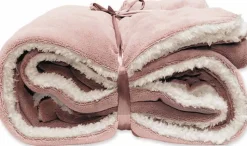 Unique Living Decke Lars rosa 150 x 200 cm