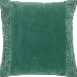 Unique Living Dekokissen Wess türkis 45 x 45 cm