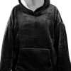 Unique Living Hoodie Deckenpulli mit Kapuze schwarz onesize