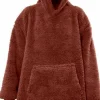 Unique Living Hoodie Marsala braun Einheitsgröße