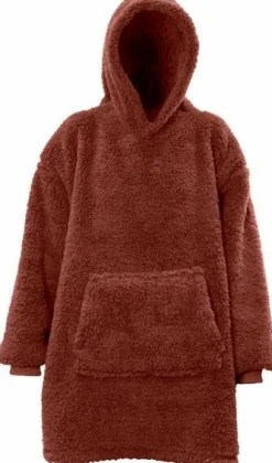 Unique Living Hoodie Marsala braun Einheitsgröße