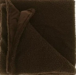 Unique Living Plaid Romie braun 150 x 200 cm