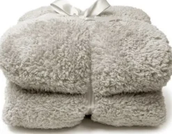 Unique Living plaid Teddy grau 150 x 200 cm